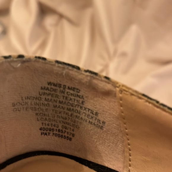 Lauren Conrad Cheetah Print Pointed Toe Flat with bow detail Size 9 - Picture 6 of 7